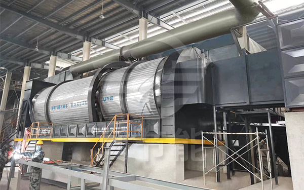 活性污泥烘干機運行現(xiàn)場 活性污泥烘干機運行現(xiàn)場